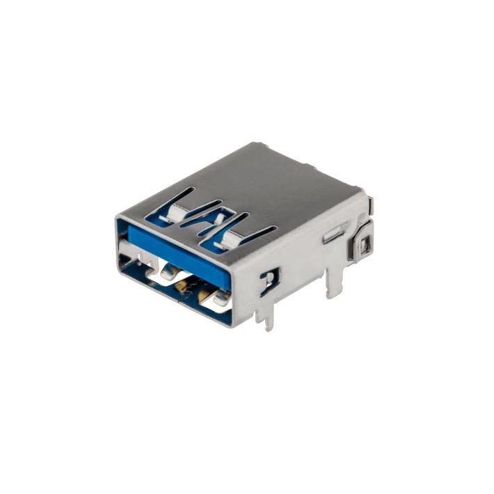 CONN USB 3.2 GEN 2 TYPE-A DIP【LUB-3004-BE-004-J-19】