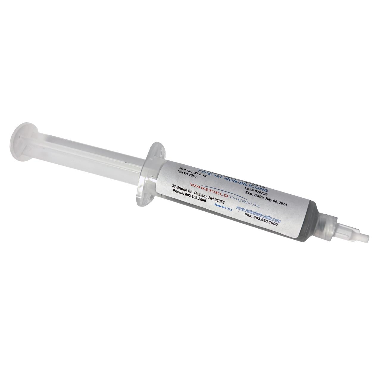 【127-6-10】GREASE 10CC SYRINGE 6W/MK NON-SI