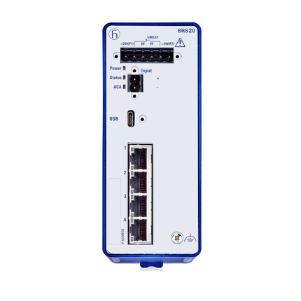 MANAGED INDUSTRIAL SWITCH FOR DI【BRS20-4TX】