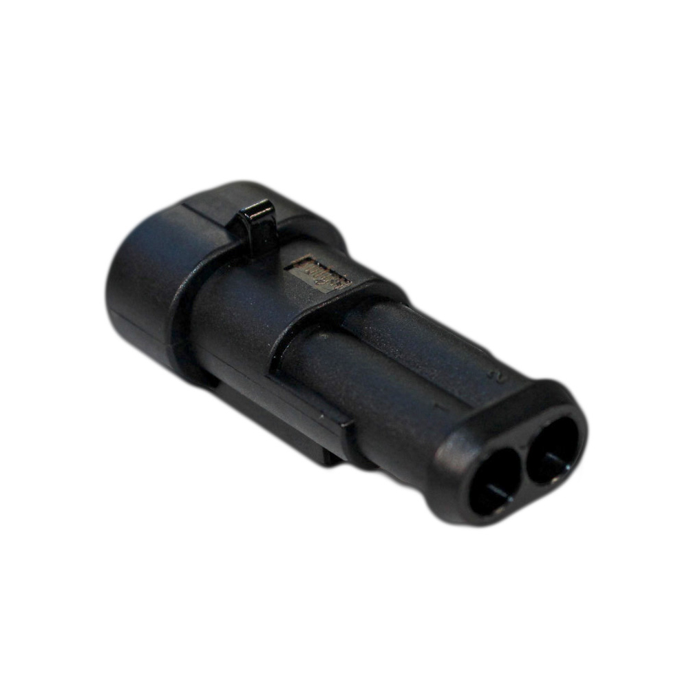 【PX2000P02BK】CONN MALE FOR PLUG CONT 2POS