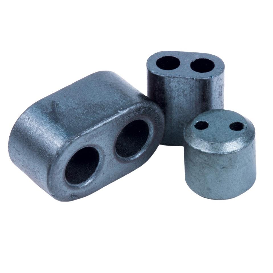 【HFN0277-000】FERRITE CORE 2 HOLE HF