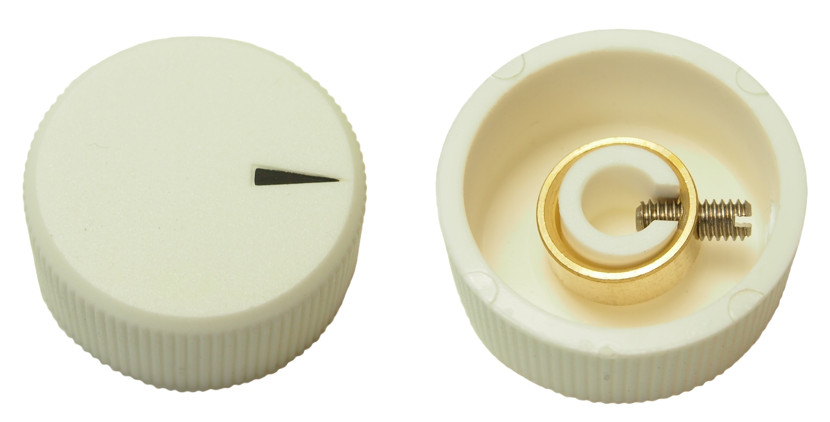 【CL172996】KNOB K17 WHITE SF BLACK ML