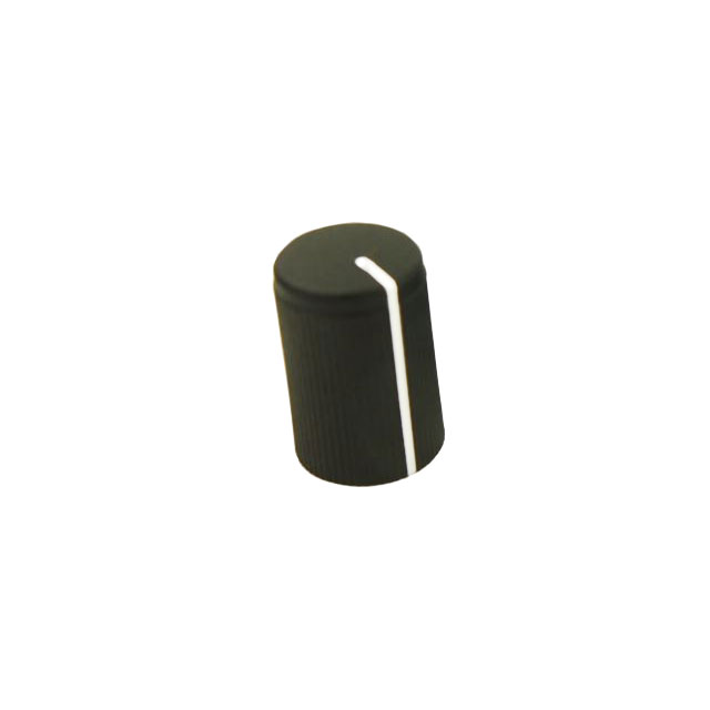 【FC7249】KMK10 KNOB BLACK 6MM SPLINE