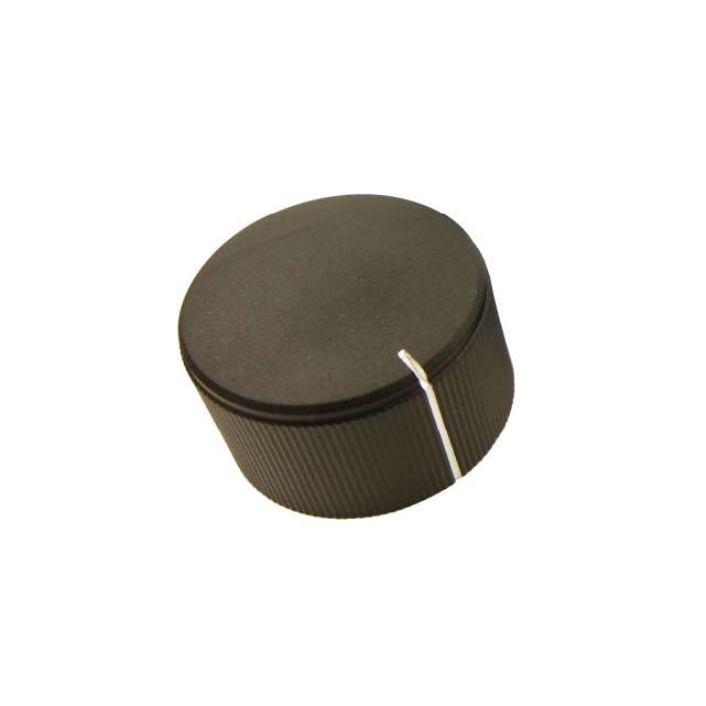 【FC7253】KMK25 KNOB BLACK 6MM SPLINE ML