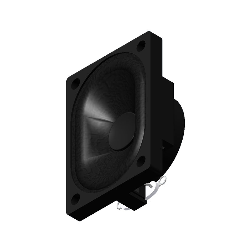 28X40MM SPEAKER 2W 8OHM 370HZ【AS04008PO-4-R】
