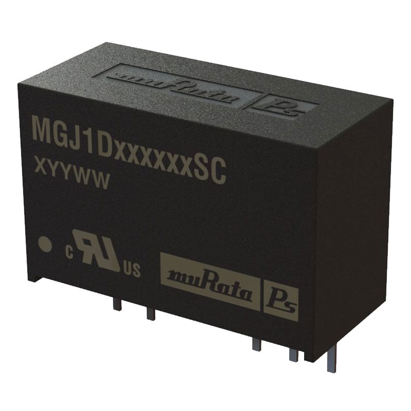 【MGJ1D122005SC】DC-DC 1W  TH 12-20/5V 5.2KV SIP