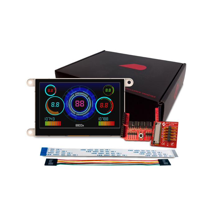 GRAPHIC DISPLAY - RGB 4.3"【GEN4-ULCD-43DCT-AR】
