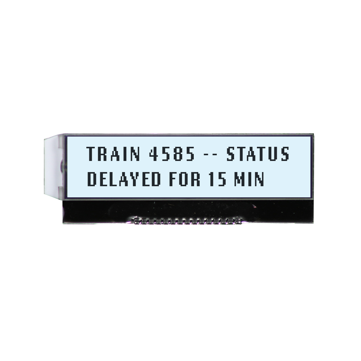 20X2 CHIP-ON-GLASS CHARACTER LCD【NHD-C0220BA-FSW-FTW】