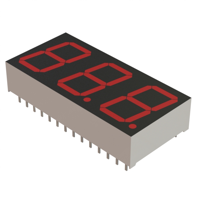 DISPLAY 7SEG 0.56" TRP RED 28DIP【LB-603VP】
