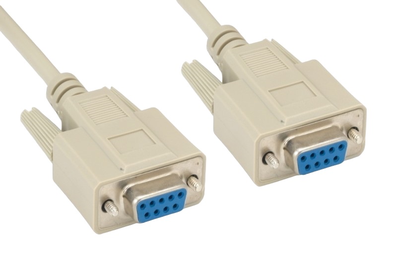 RS232 DB9 F/F SHLD MOLD 6FT【DMC-9FF-06B】