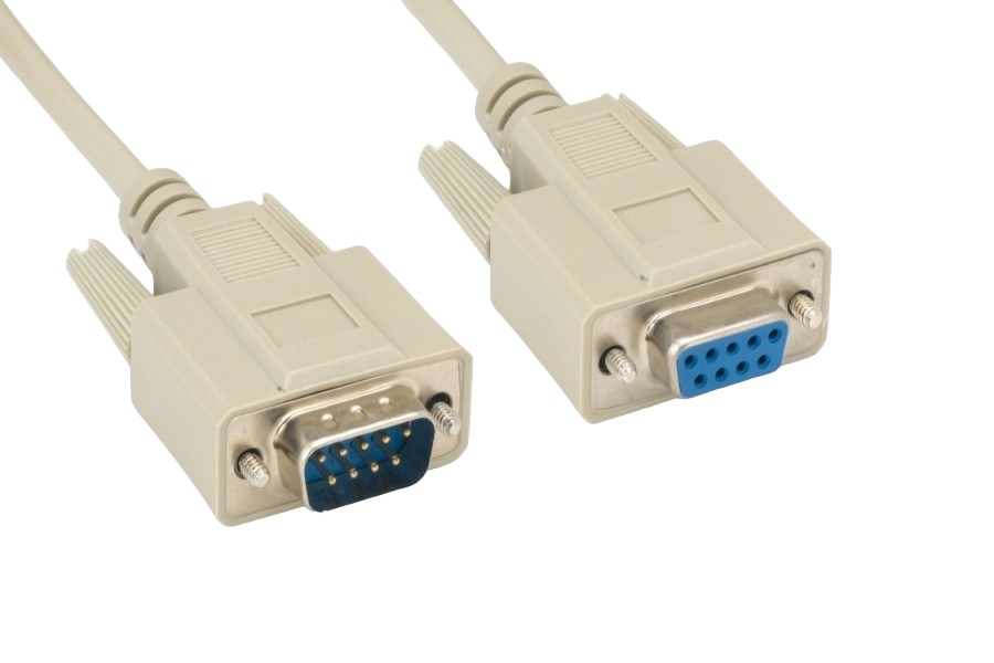 【DMC-9MF-100B】RS232 DB9 M/F SHLD MOLD 100FT