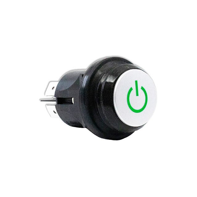 【PB66EE2CR6P31】PUSHBUTTON SWITCH DPDT OFF-ON (1