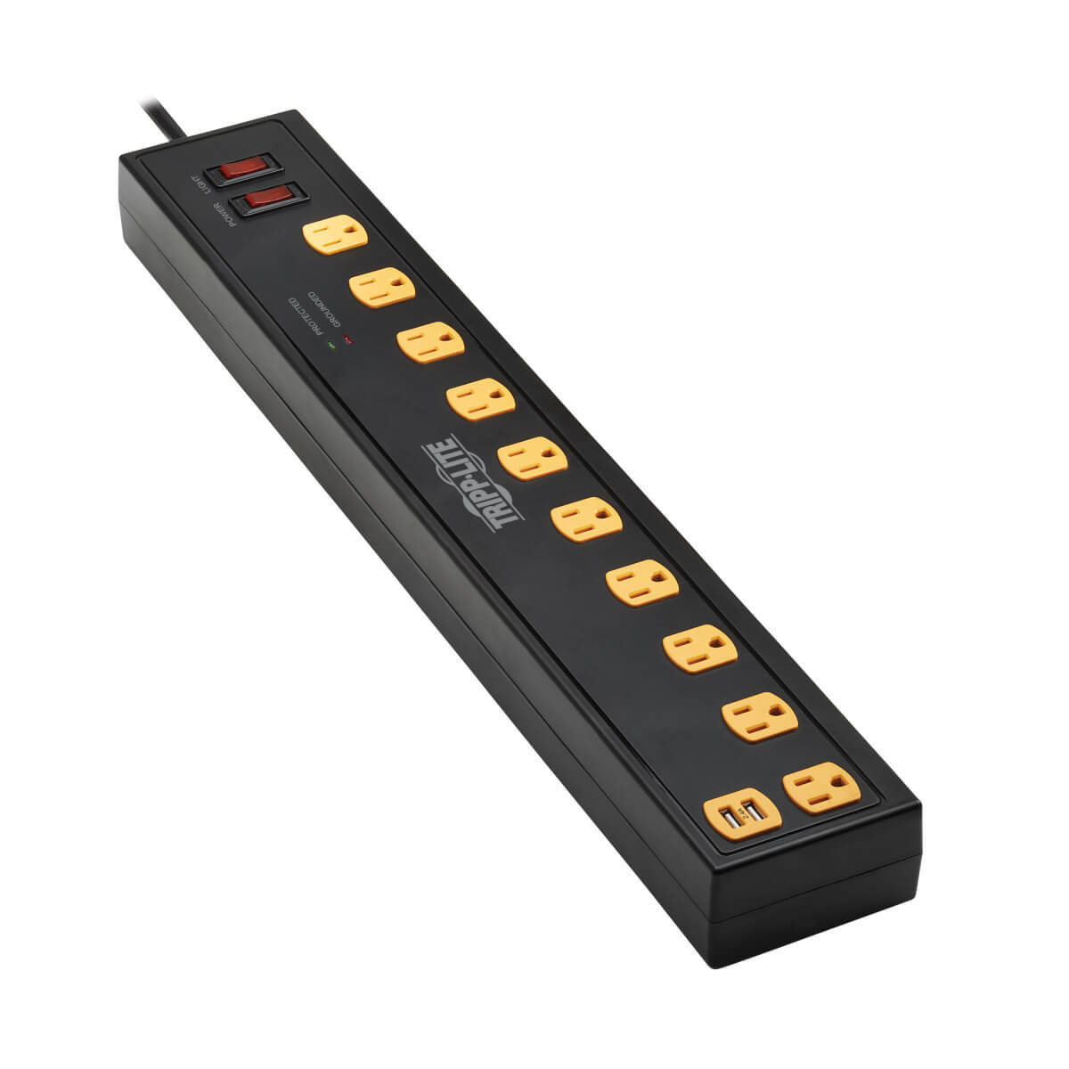 PROTECT IT! 10-OUTLET SURGE PROT【TLP1006USB】