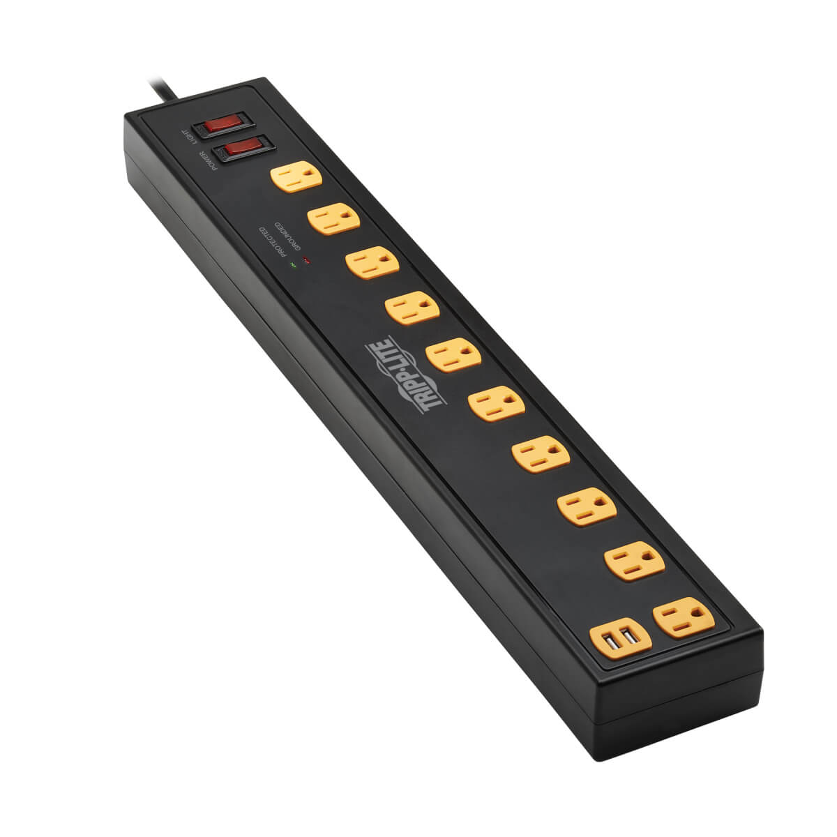 PROTECT IT! 10-OUTLET SURGE PROT【TLP1010USB】