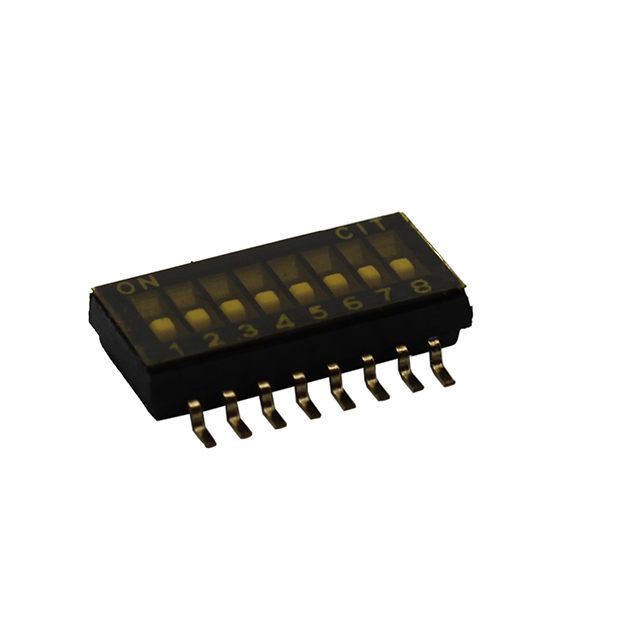SWITCH SLIDE DIP 8POS 25MA 24V [digi-reel品] KE08RTGR CIT Relay and ...