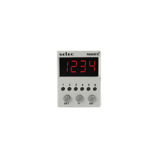 MIBRX DISPLAY 2M  7 SEG 4 DIGIT【MIBRX-DSP-2M-7-1-04-A】