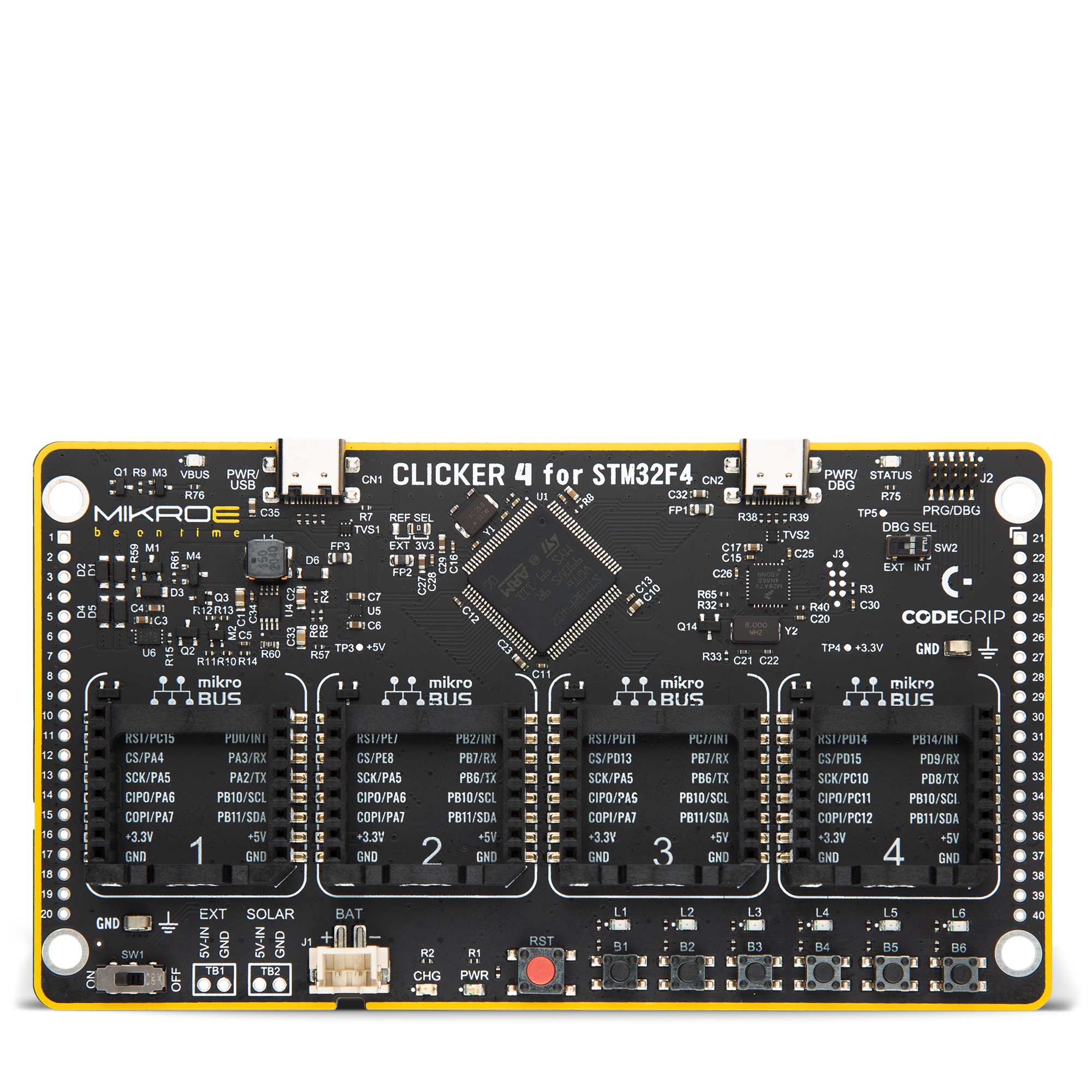 【MIKROE-5850】CLICKER 4 FOR STM32F4