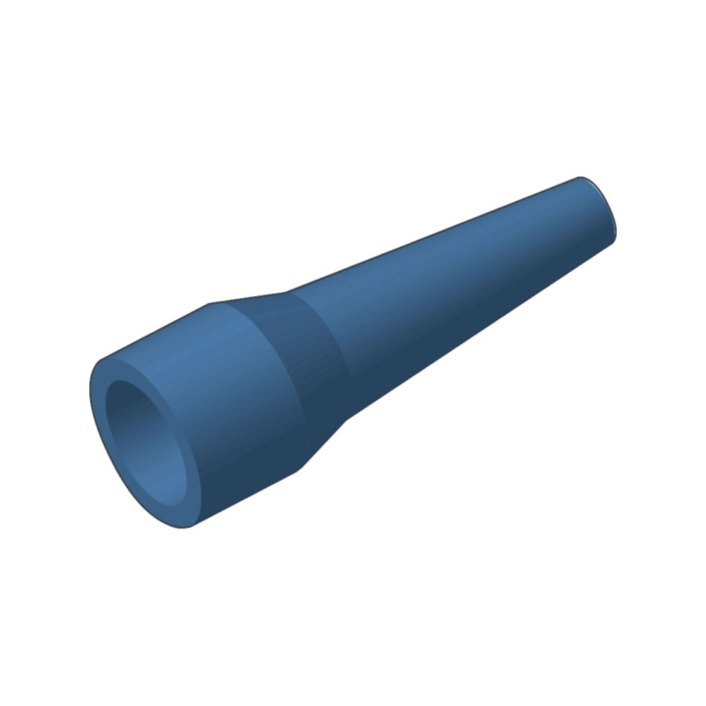 ODU BEND RELIEF, SILICONE, BLUE,【702-023-206-965-080】