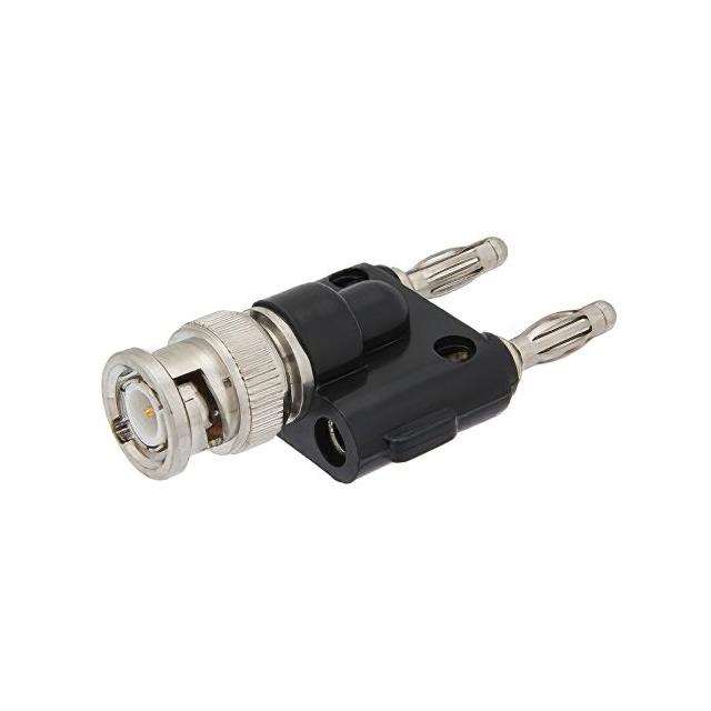 【PE9009】Double Banana Plug to 50 Ohm BNC
