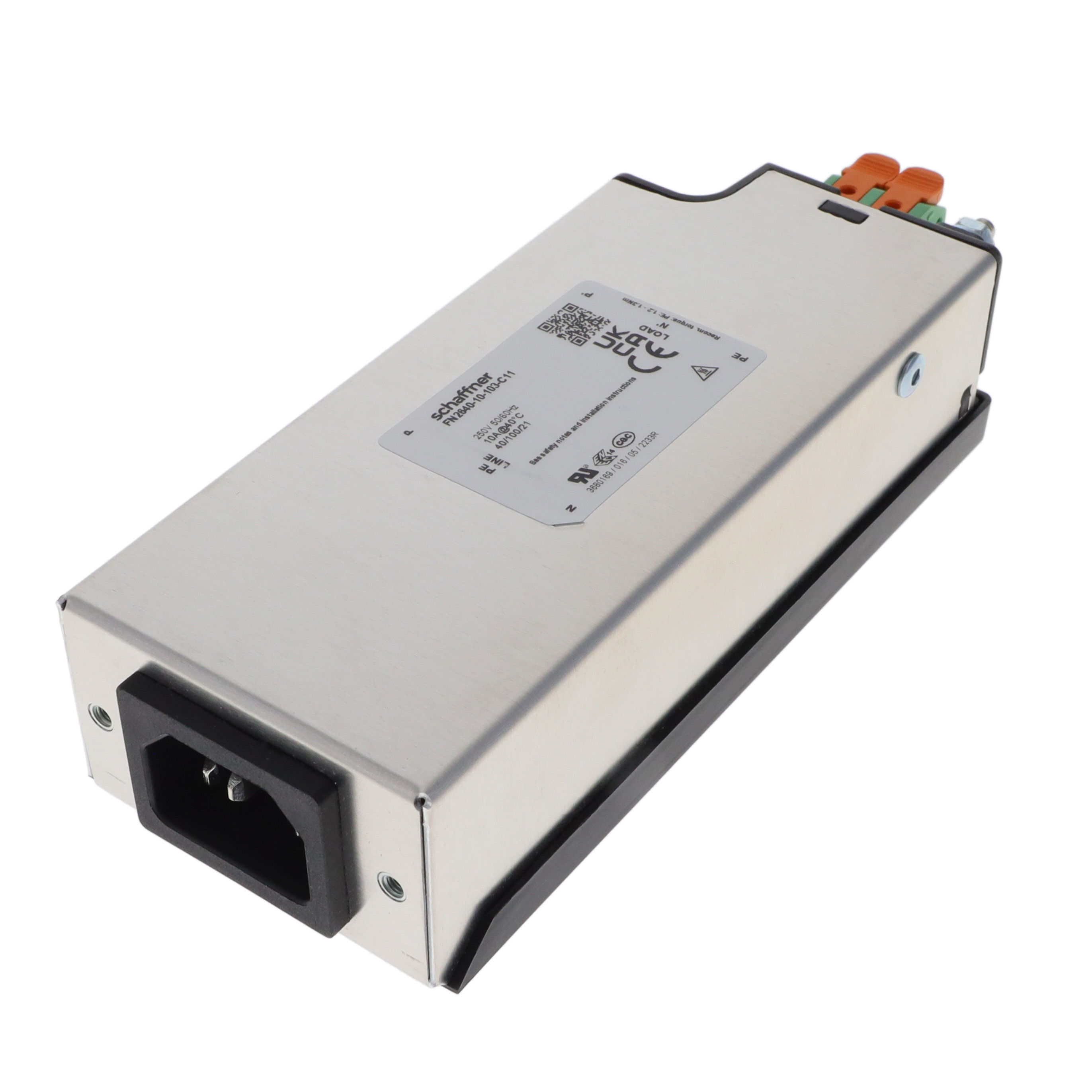 【FN2640-10-103-C11】LINE FILTER 250VAC 10A CHASS MNT