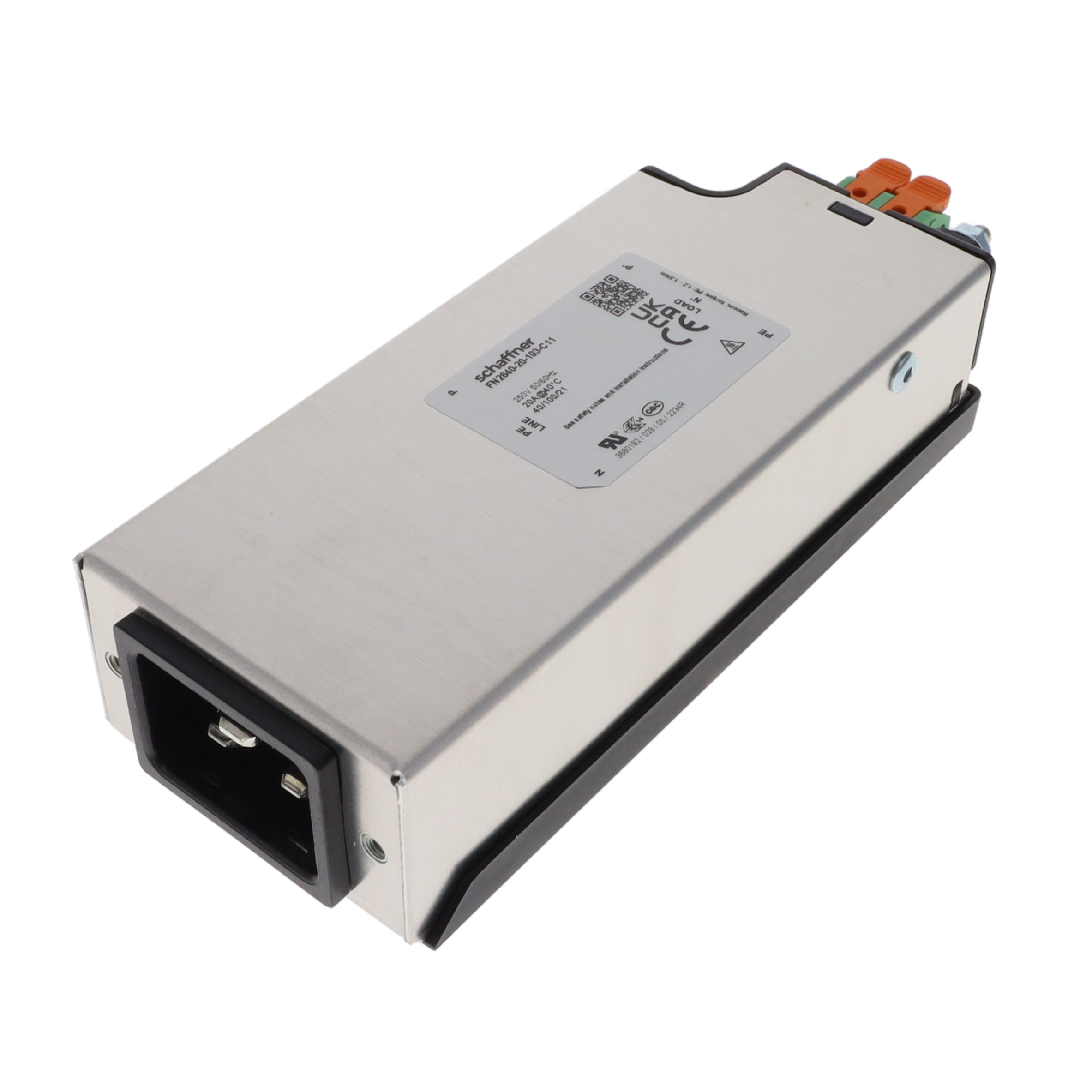 【FN2640-20-103-C11】LINE FILTER 250VAC 20A CHASS MNT