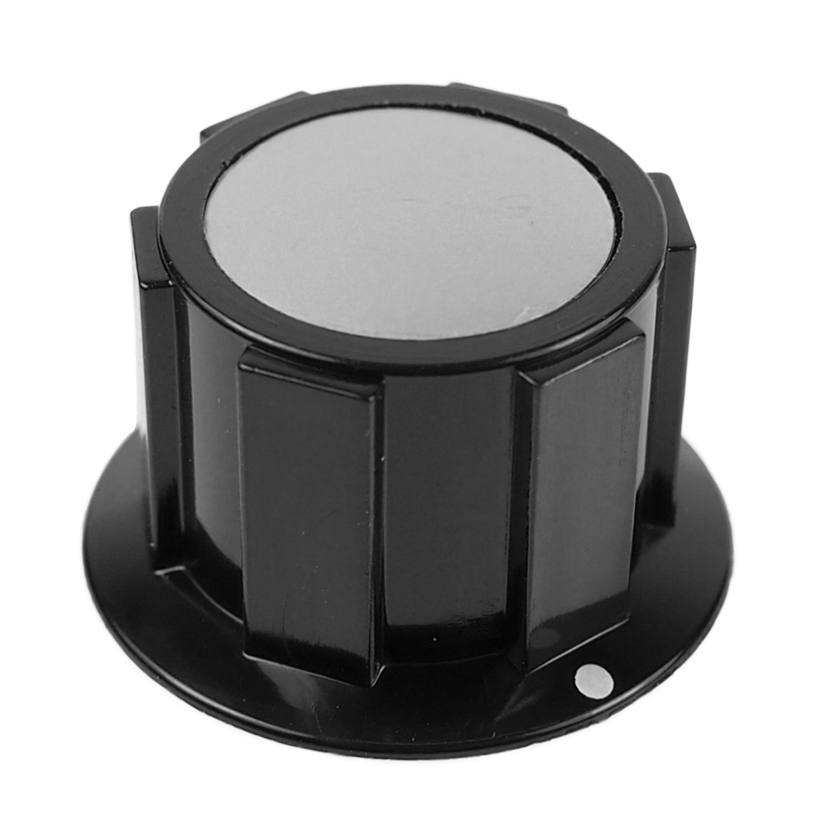 【FC1622】KNOB K1C BLACK 6MMSF SATIN CAP