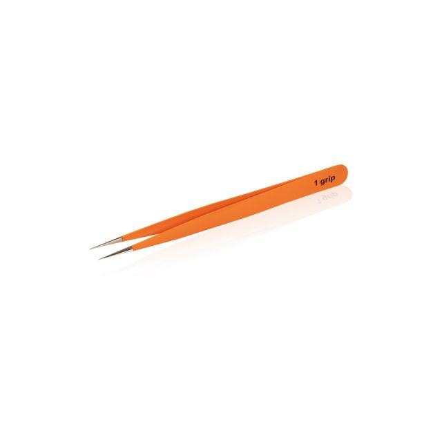 SOFT GRIP COATED TWEEZERS - ANTI【1-GRIP】