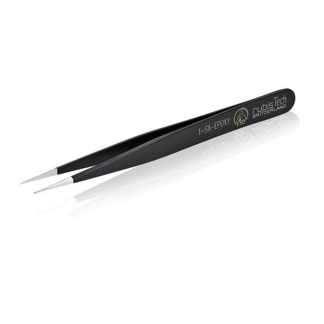 ESD EPOXY COATED TWEEZERS - ANTI【1-SA-EPOXY】
