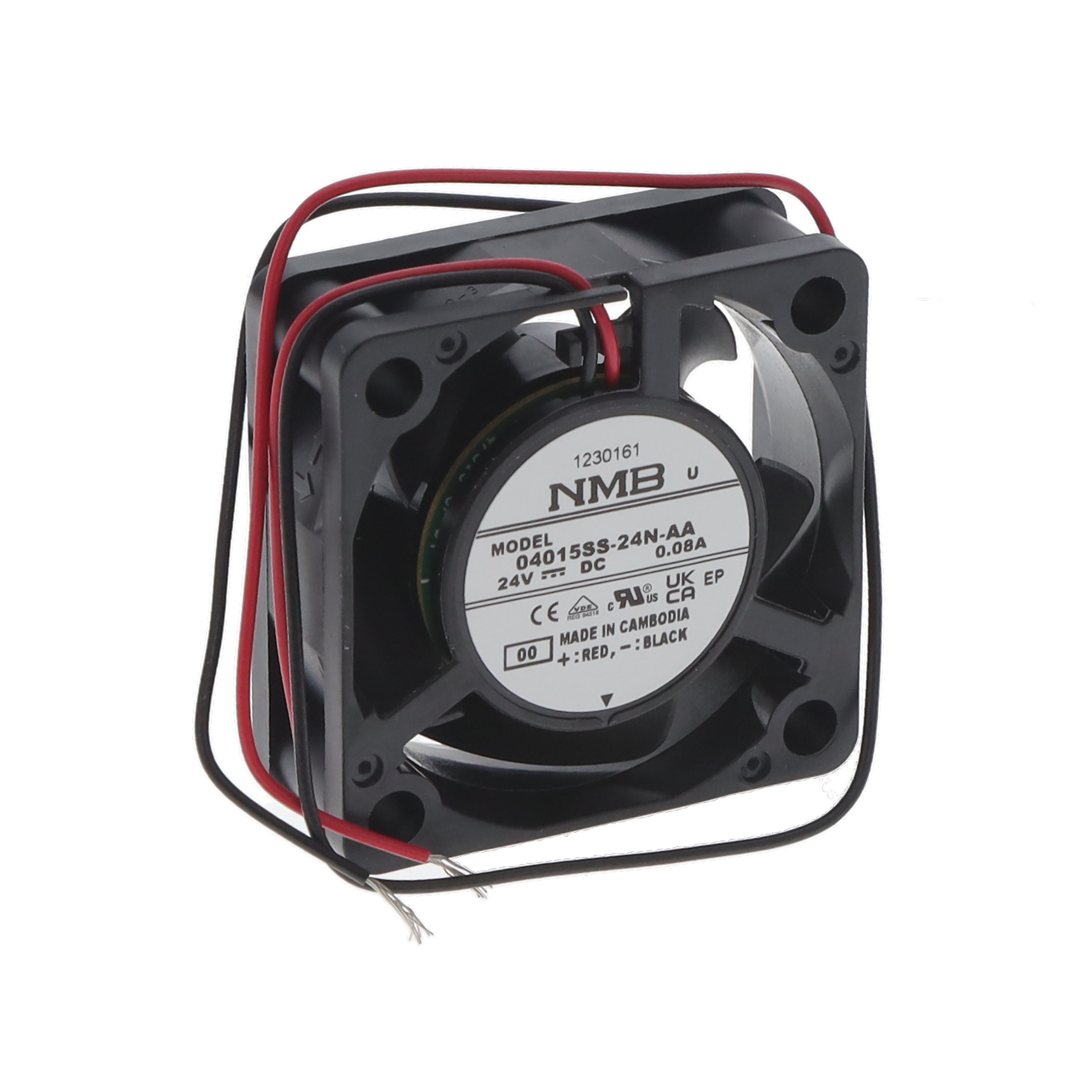 【04015SS-24N-AA-00】FAN AXIAL 40X15MM 24VDC WIRE