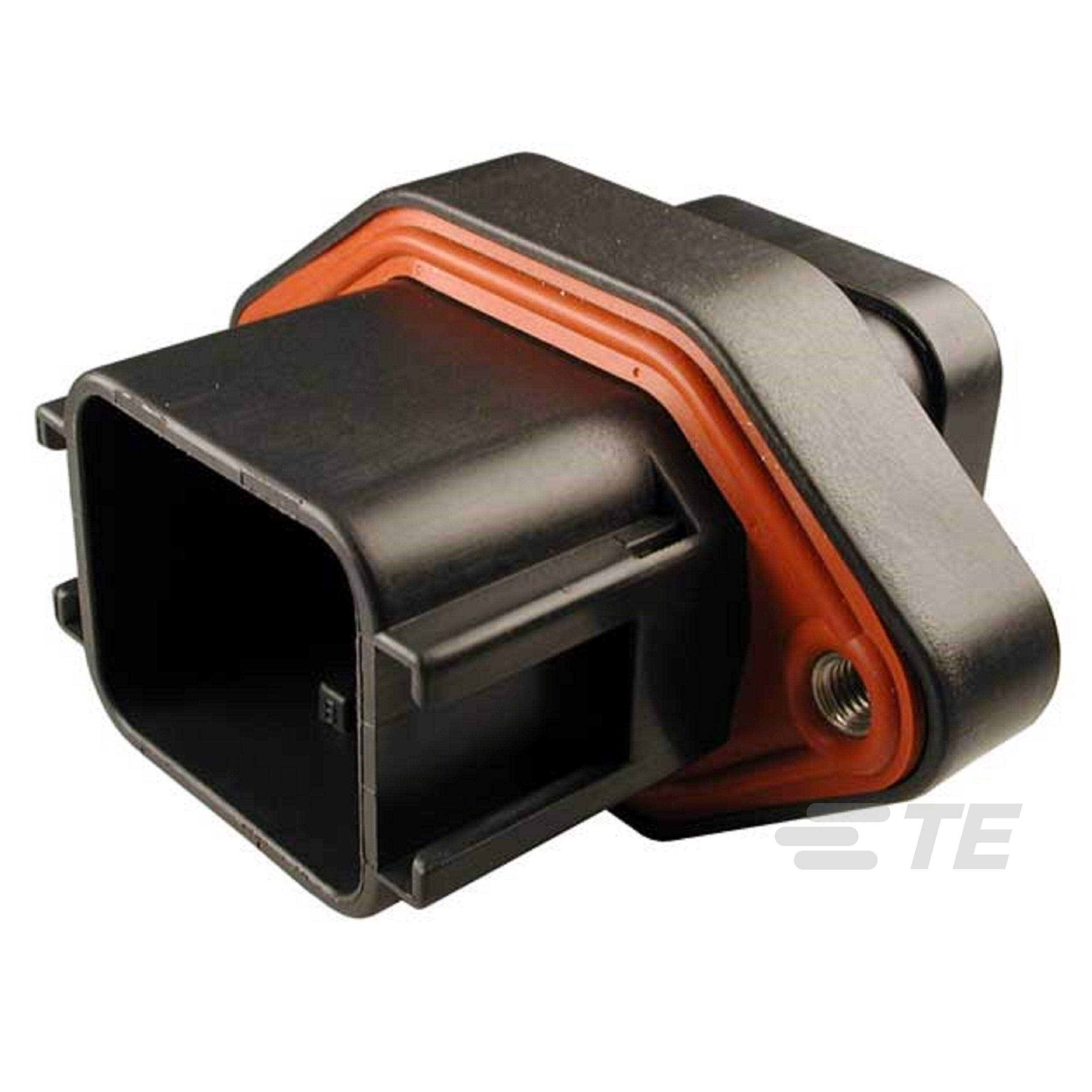 REC, 18P, BLK, N, FLANGE, B【DTV02-18PB】