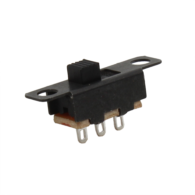 SWITCH SLIDE SPDT 0.2A 30V【MS1201L2B】