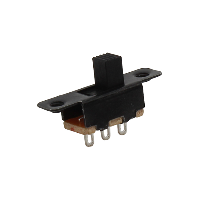 SWITCH SLIDE SPDT 0.2A 30V【MS1201L4A】