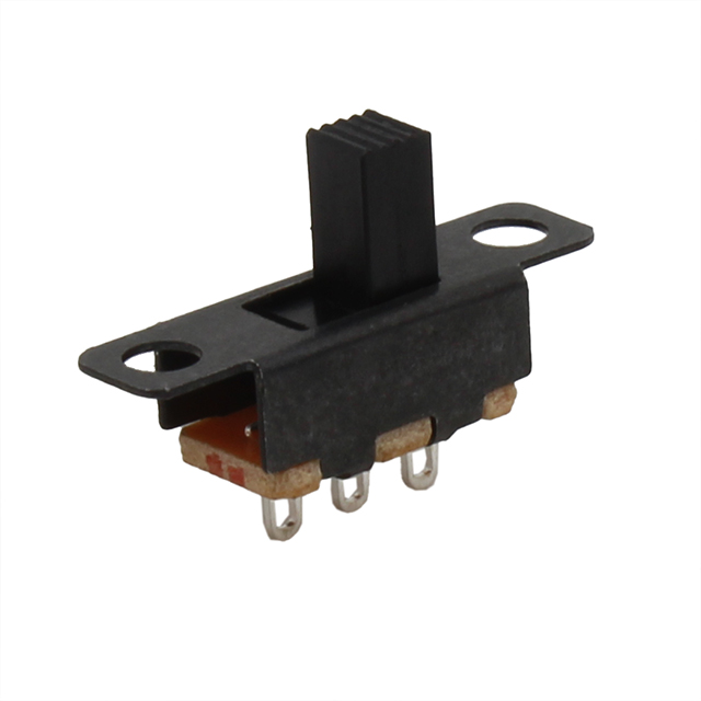 SWITCH SLIDE SPDT 0.2A 30V【MS1201L5B】