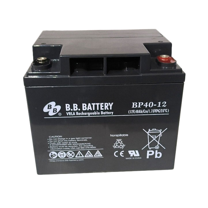 【BP40-12-I2】BATTERY LEAD ACID 12V 40AH