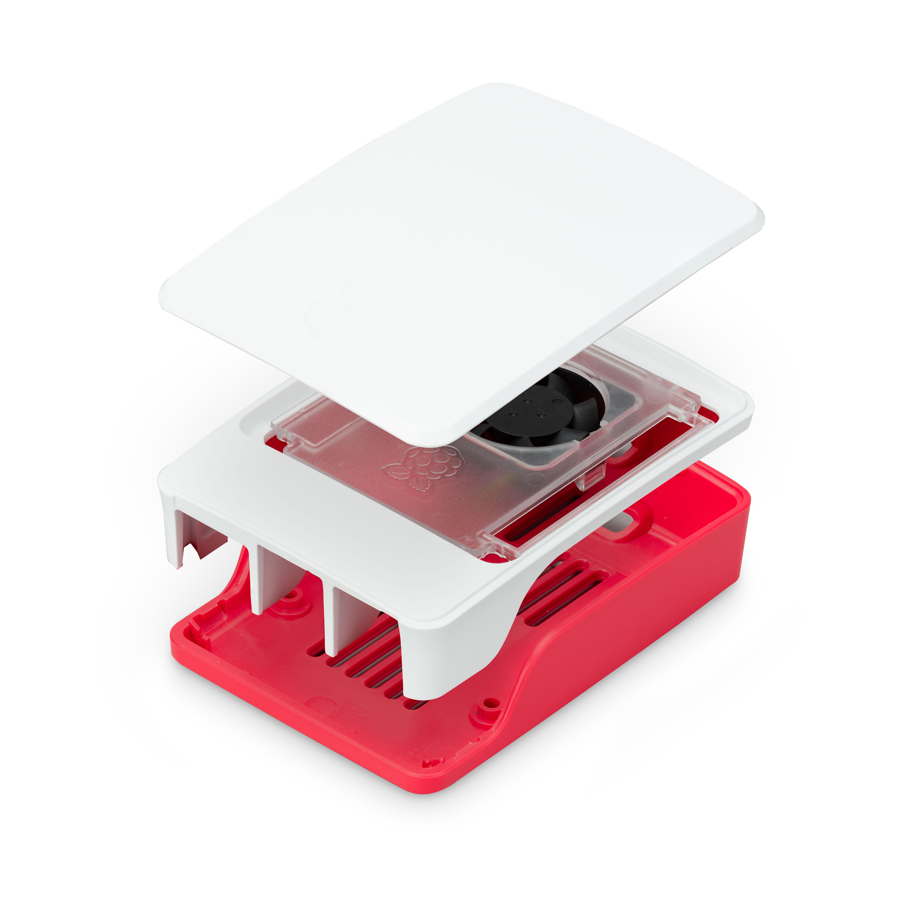 【SC1159】RASPBERRY PI 5 CASE RED/WHITE