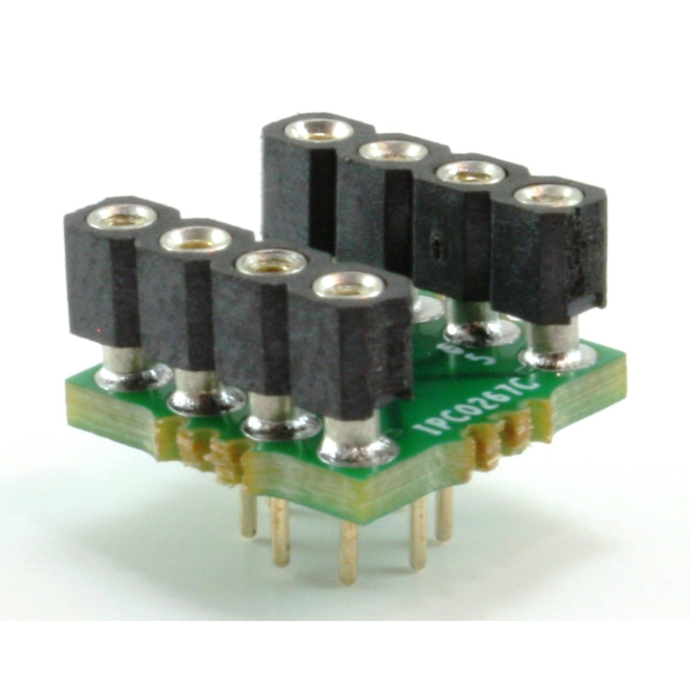 DIP-8 SOCKET TO TO-8 SMT ADAPTER【IPC0267C】