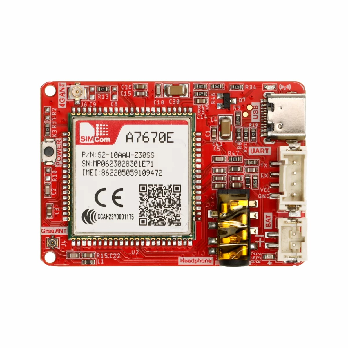 【CRT01260S】CROWTAIL-4G SIM A7670E MODULE GP