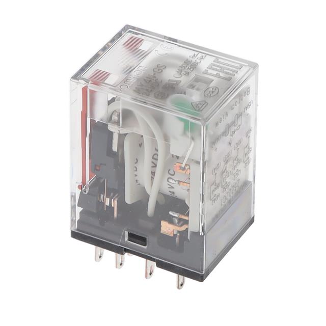 【MY4N-GS DC24】RELAY GEN PURPOSE 4PDT 3A 24V