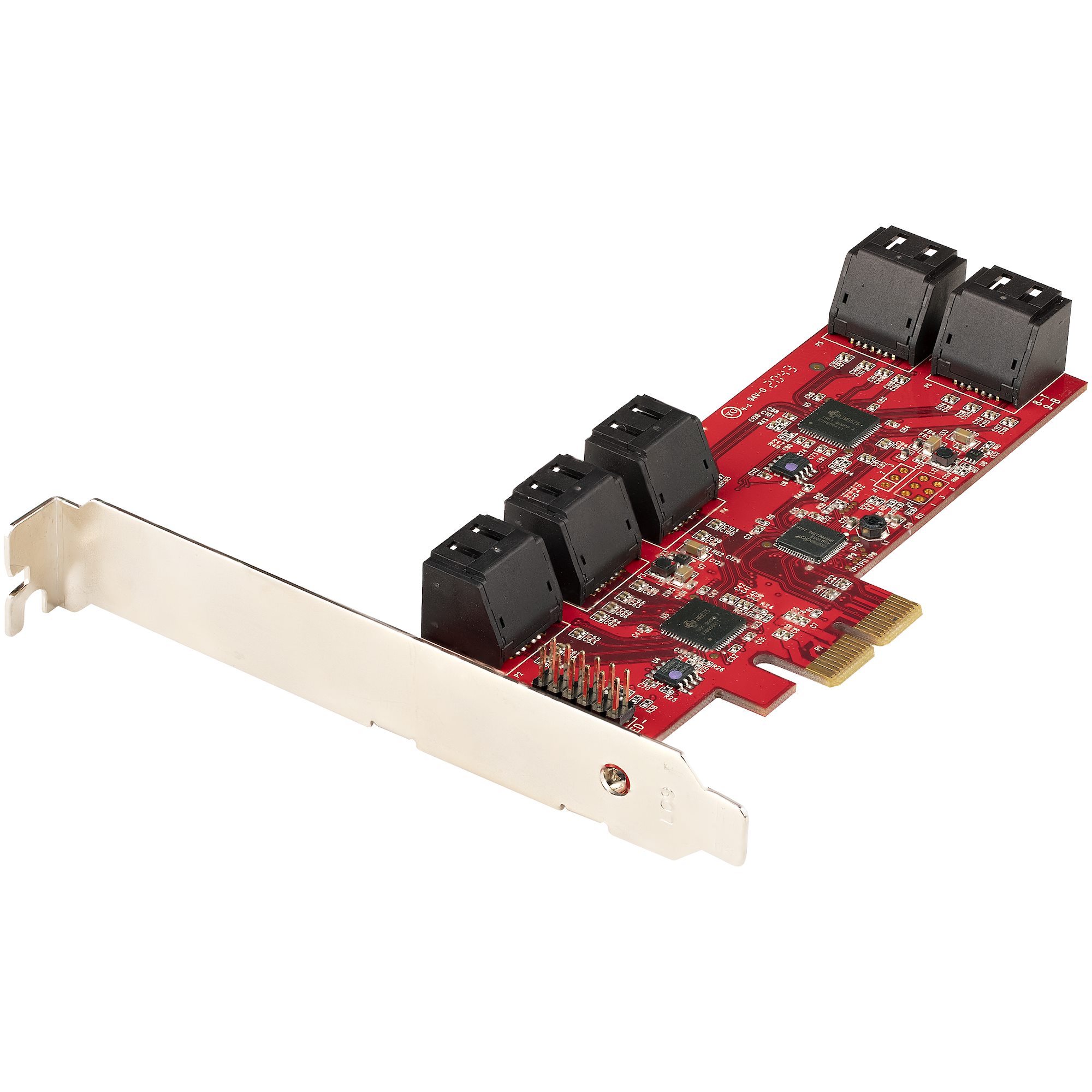 【10P6G-PCIE-SATA-CARD】10-PORT SATA PCIE CARD - 6GBPS