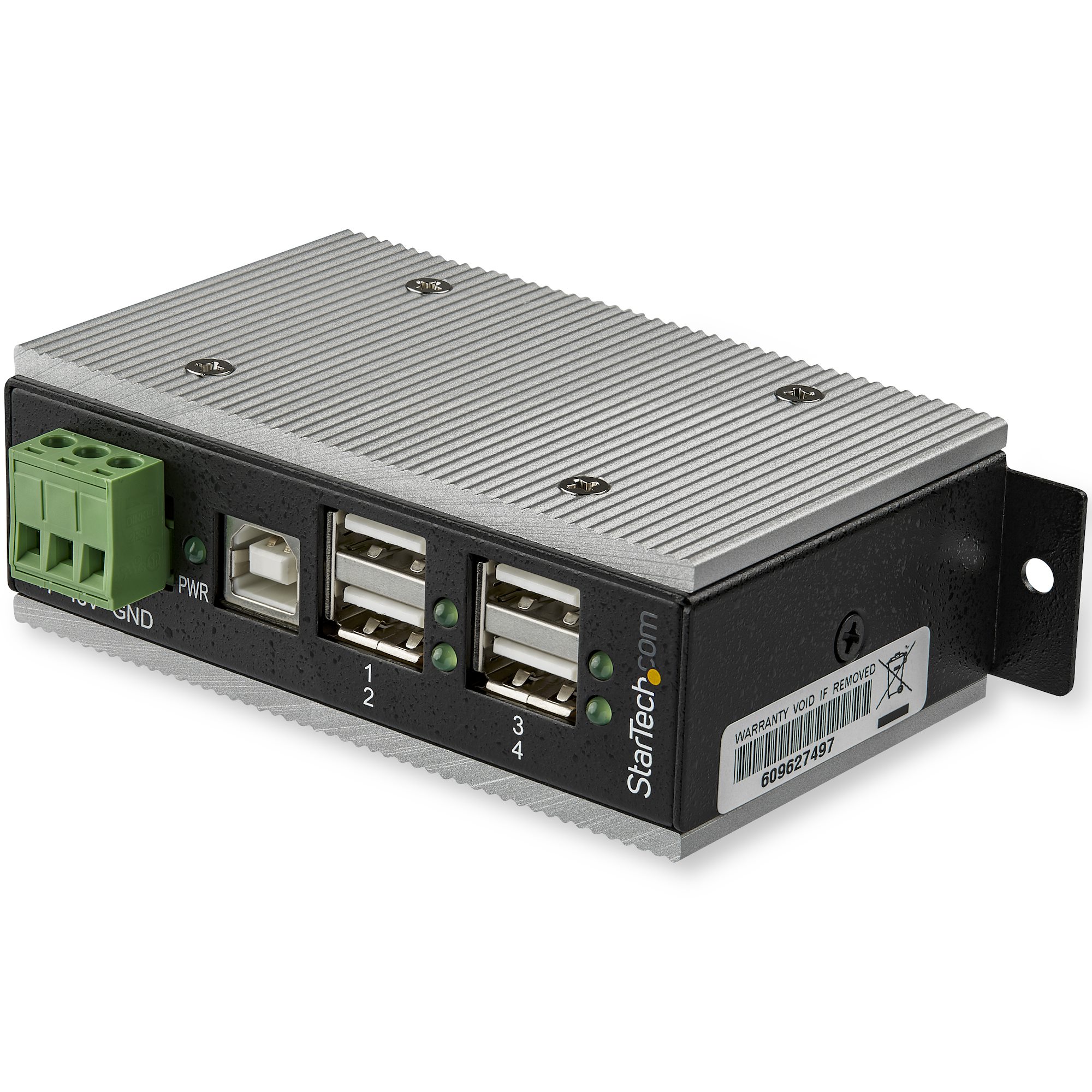 【HB20A4AME】4-PORT INDUSTRIAL USB HUB