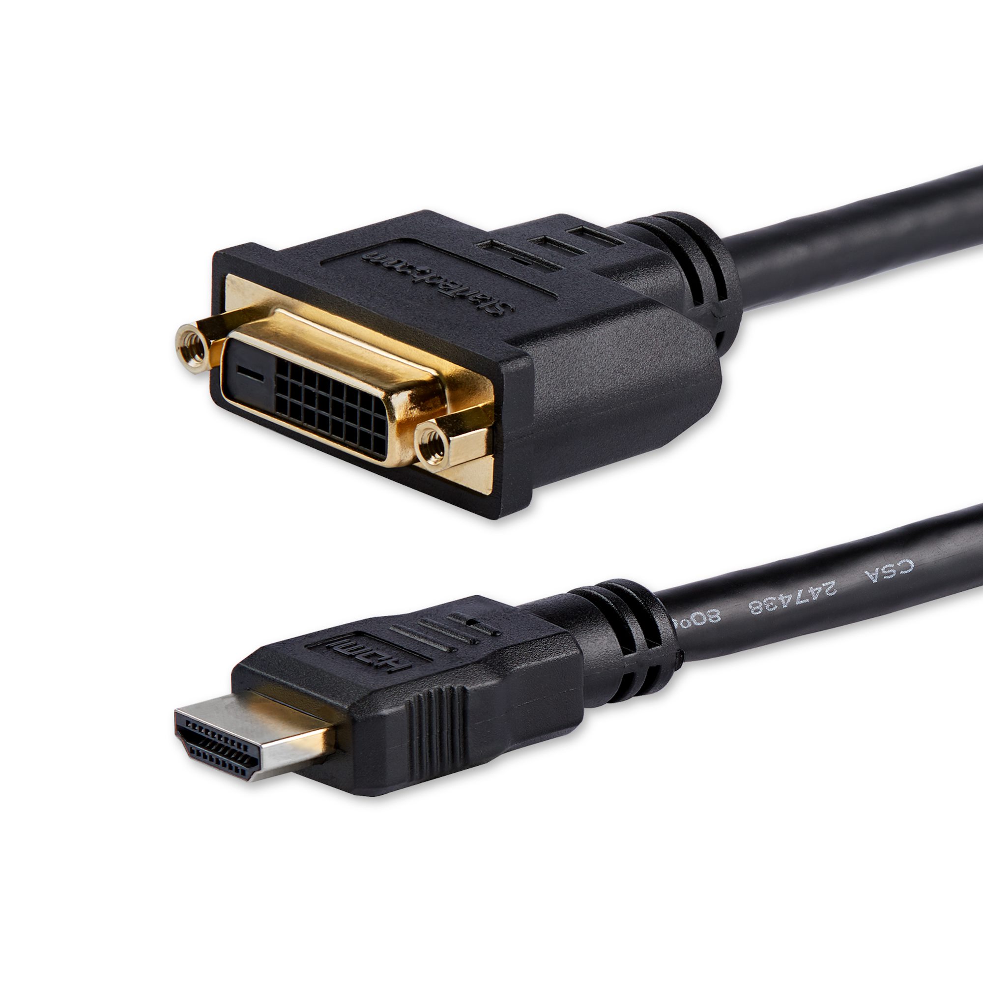 HDMI TO DVI-D ADAPTER - M/F【HDDVIMF8IN】