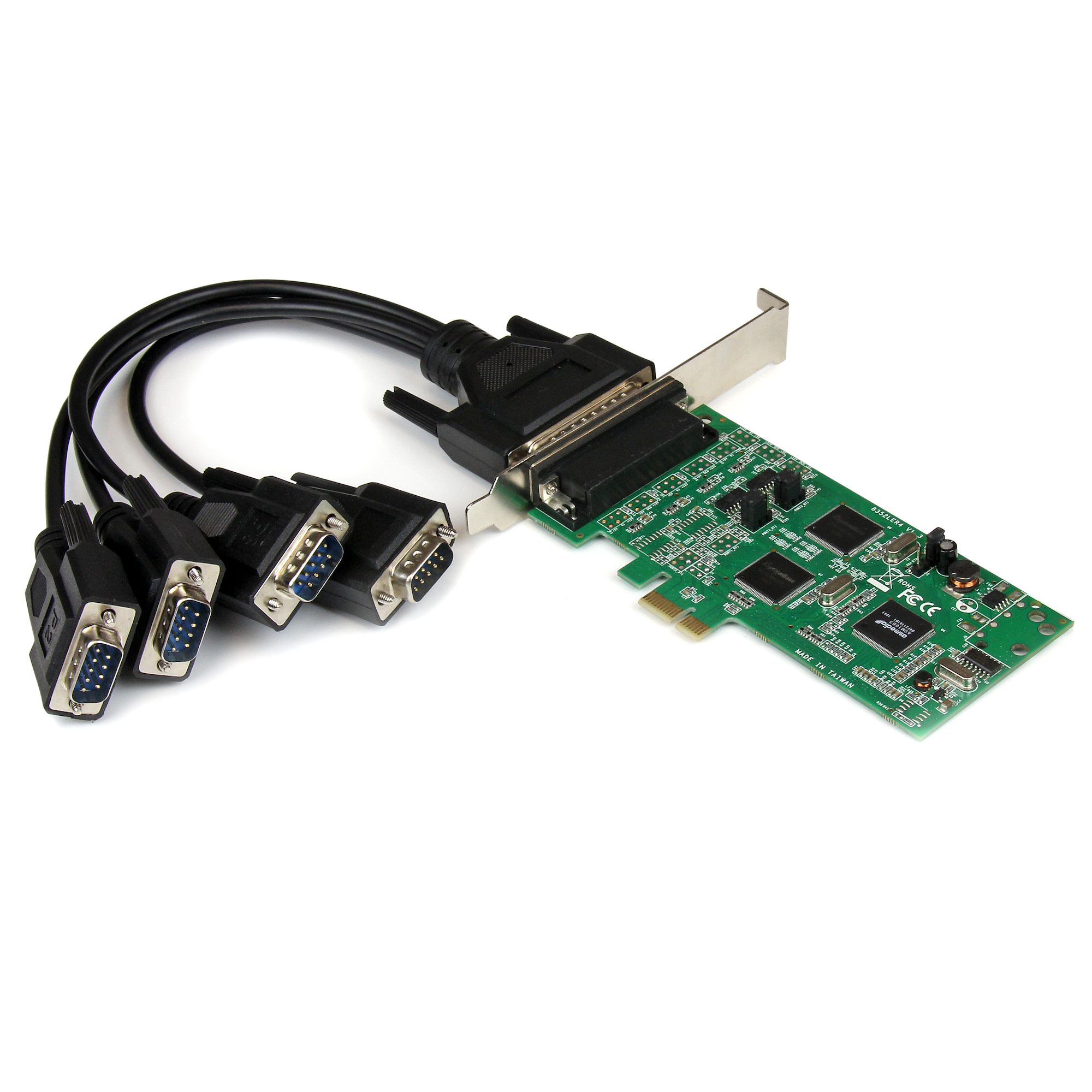 【PEX4S232485】4 PORT PCIE SERIAL CARD