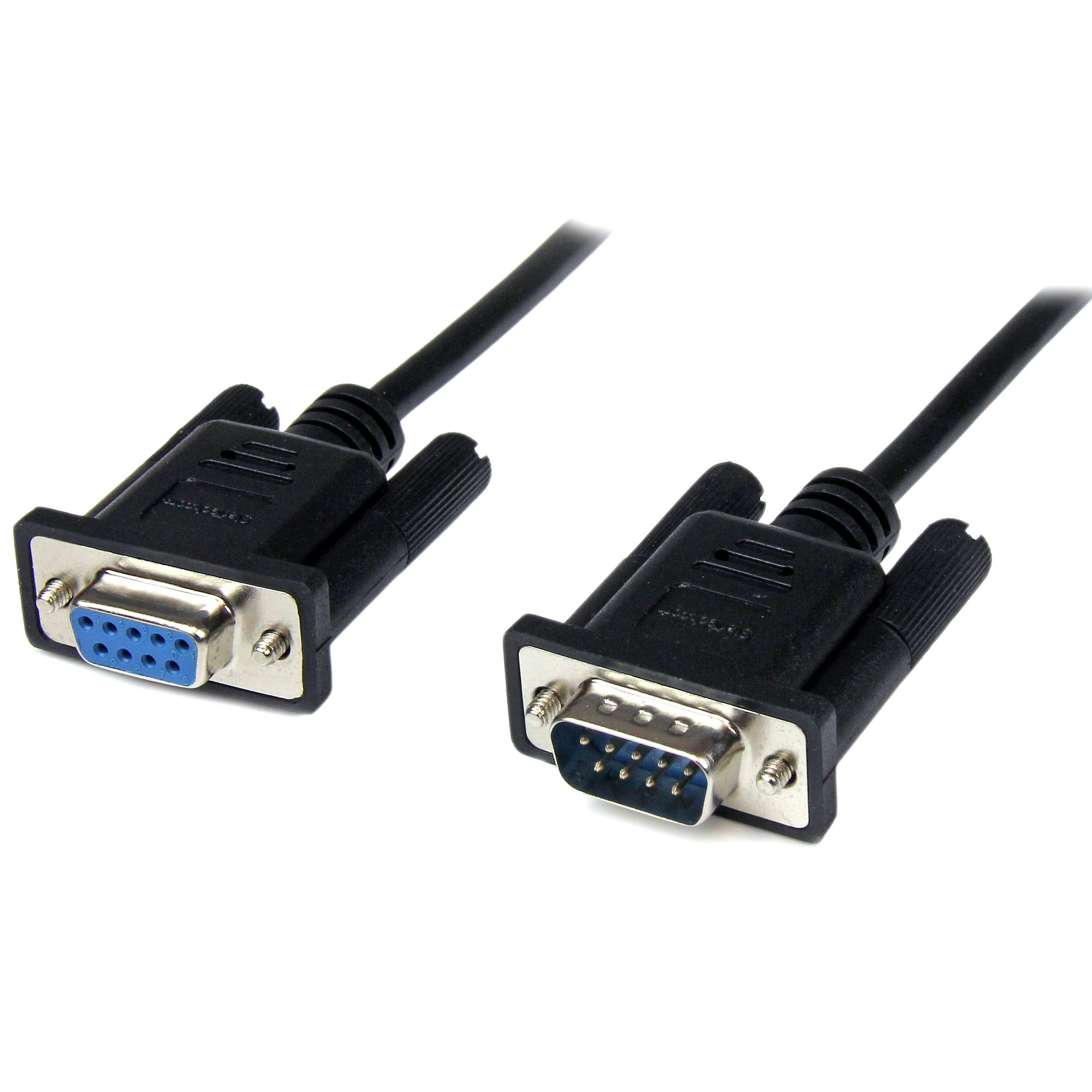 2M BLACK DB9 NULL MODEM CABLE【SCNM9FM2MBK】
