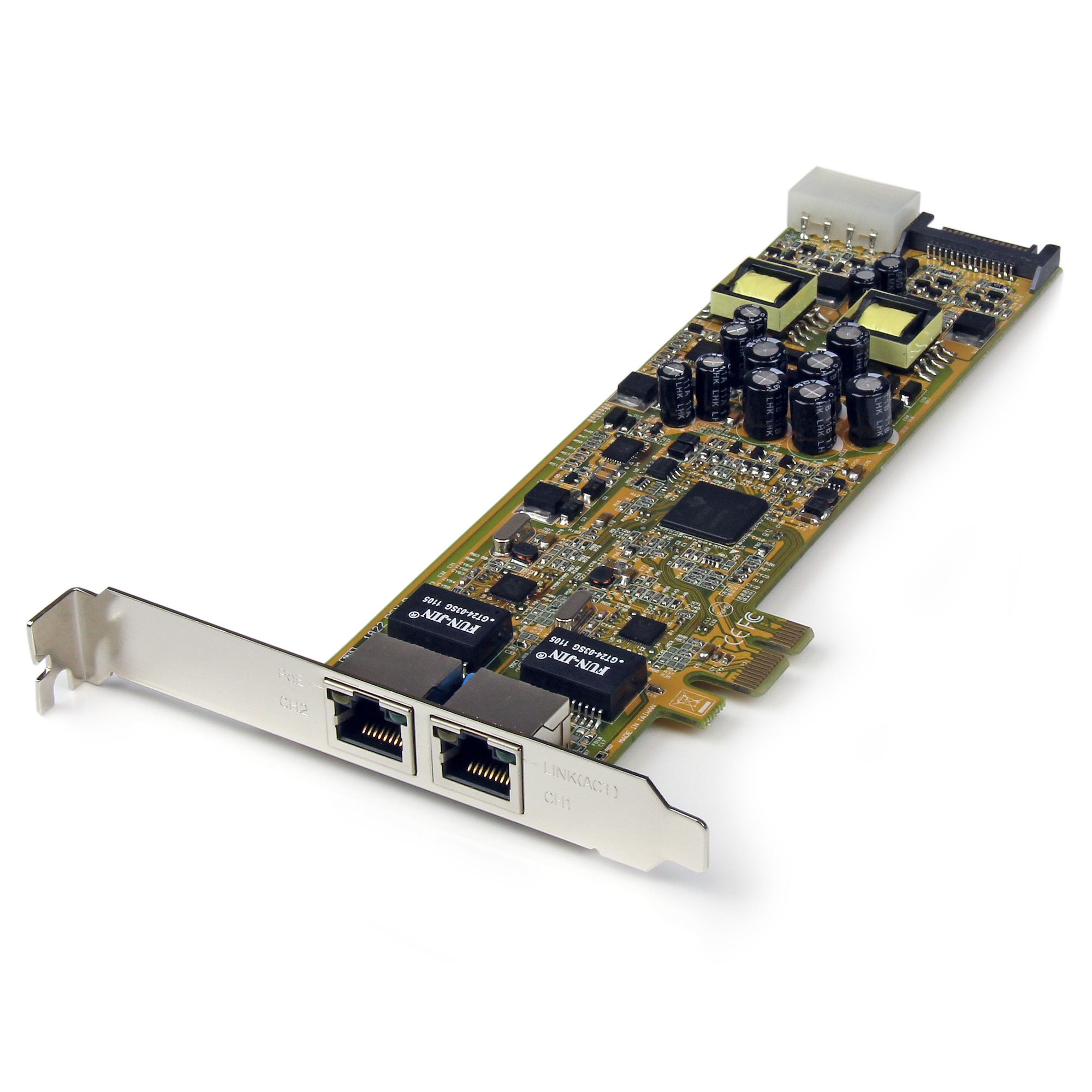 【ST2000PEXPSE】DUAL PORT GIGABIT NETWORK CARD