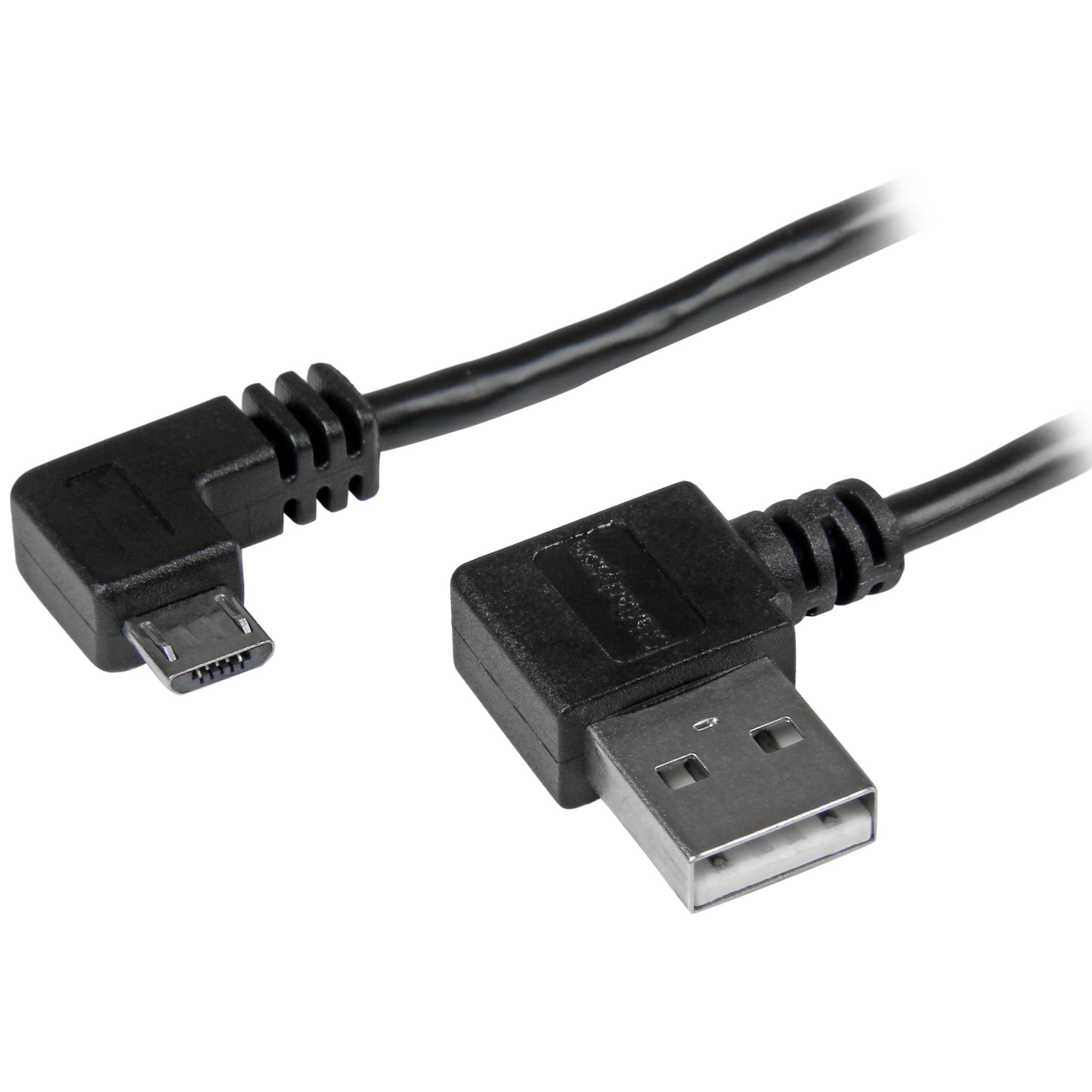 【USB2AUB2RA1M】3FT RIGHT ANGLE MICRO-USB CBL