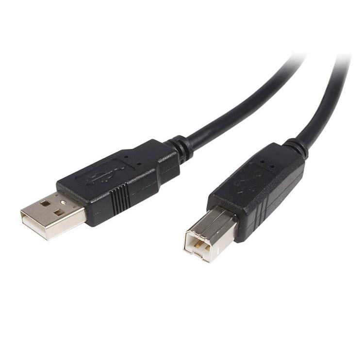 【USB2HAB50CM】0.5M USB 2.0 A TO B CABLE