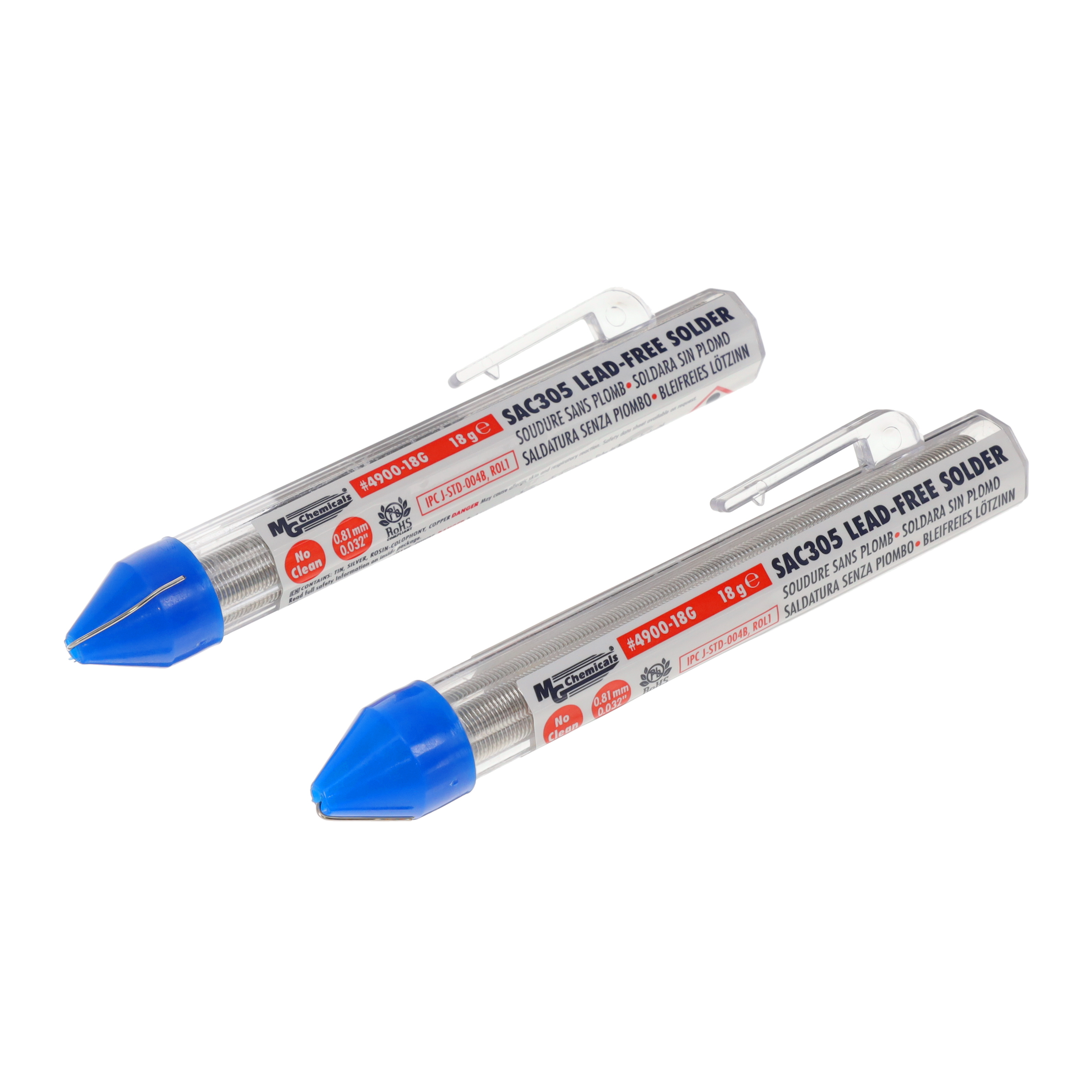 【4900-18G】SAC305, Sn96.2Ag2.8Cu0.4 2PK