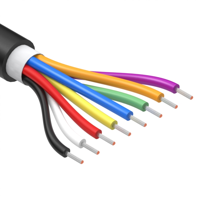 【30-01694】CABLE 8COND 30AWG BLACK
