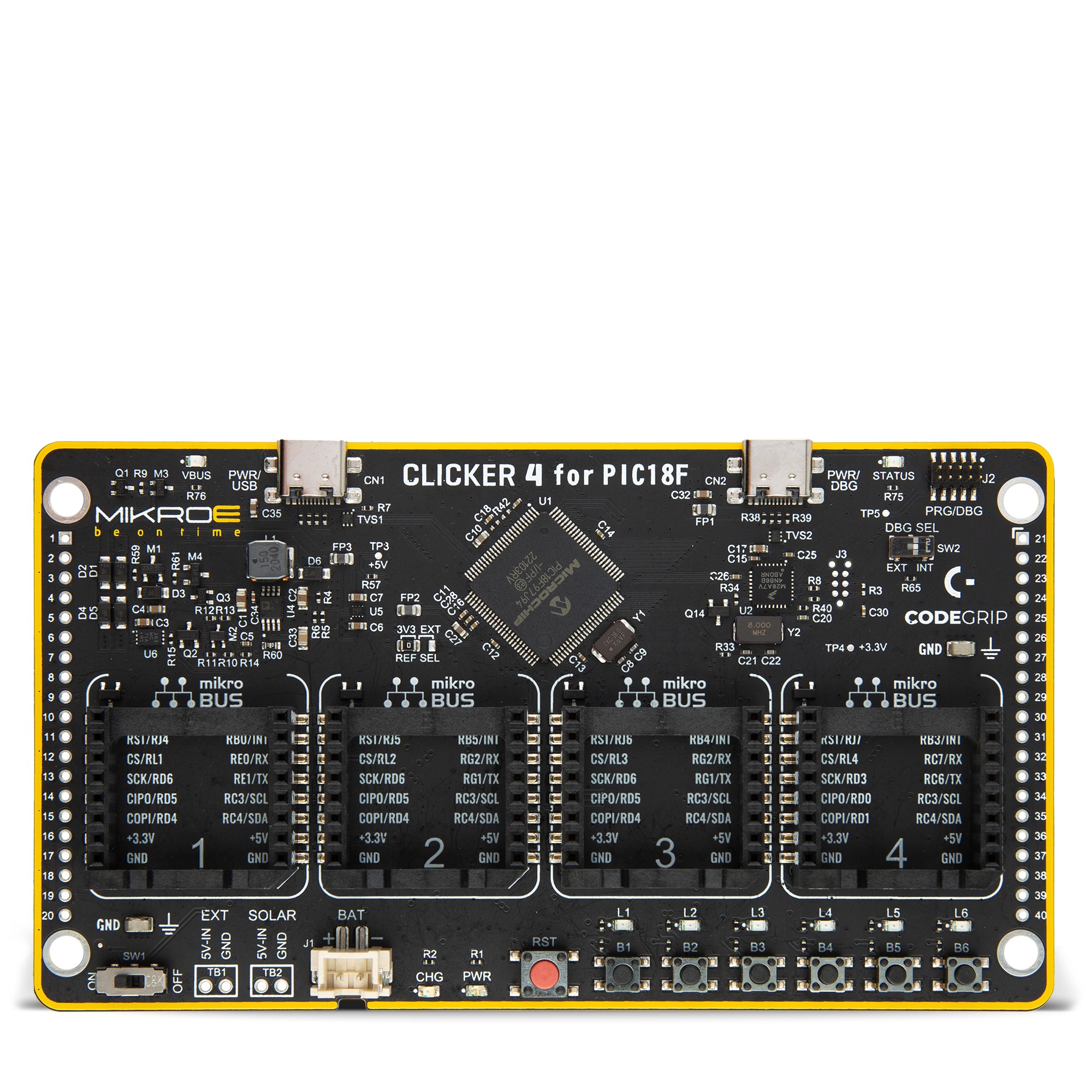 CLICKER 4 FOR PIC18F【MIKROE-5849】