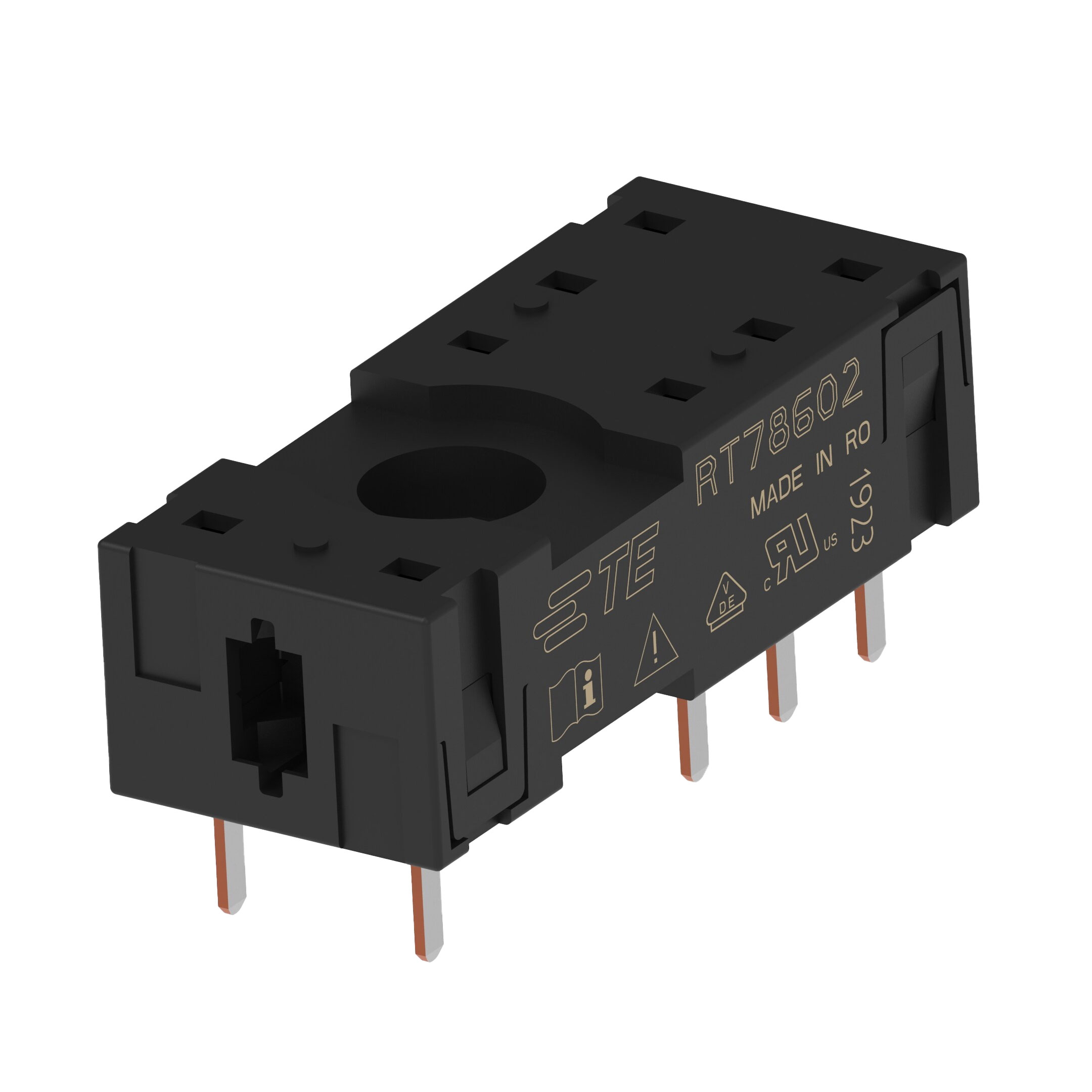 【1860991-1】RT78602 RELAY SOCKET PCB 5MM